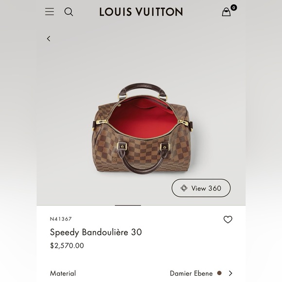 Louis Vuitton Speedy 30 - Picture 10 of 12